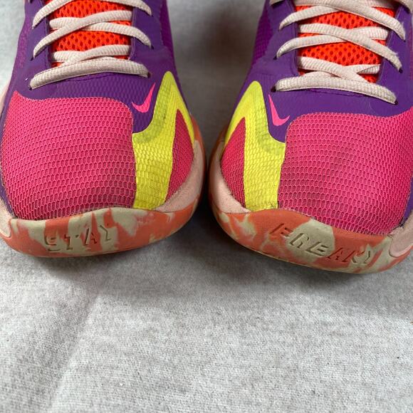 Nike Mens Zoom Freak Running Shoes Size 6 Neon Colorful Sneakers Basketball Gym‎ main image 7